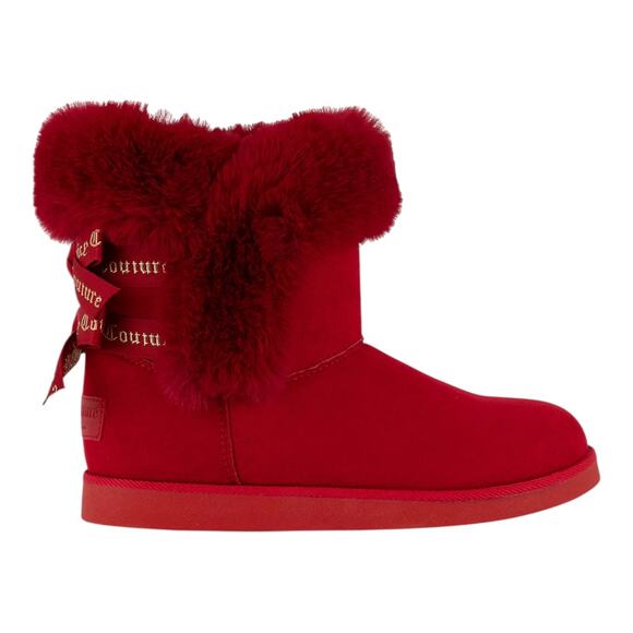 Juicy Couture Women's King Cozy Cold Weather Booties Red Size 6 M - Picture 2 of 4
